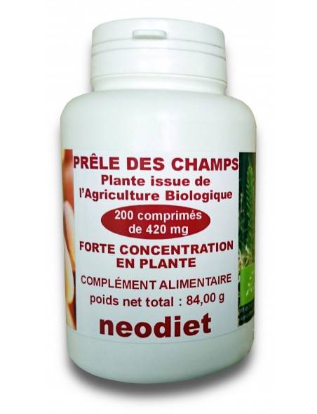 Prêle des champs comprimés biologiques 420 mg