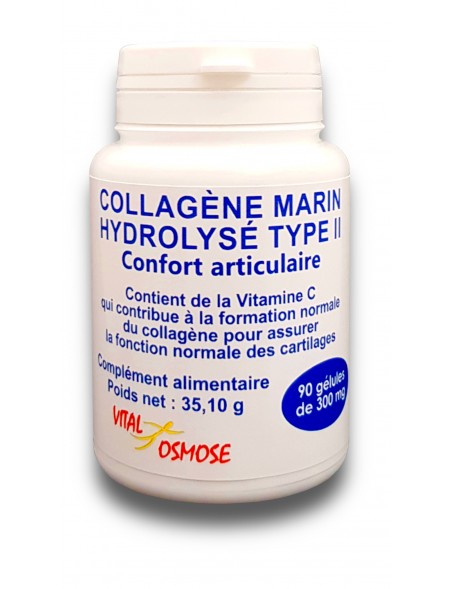 COLLAGENE MARIN DE TYPE II FLACON DE 90 GELULES ADP