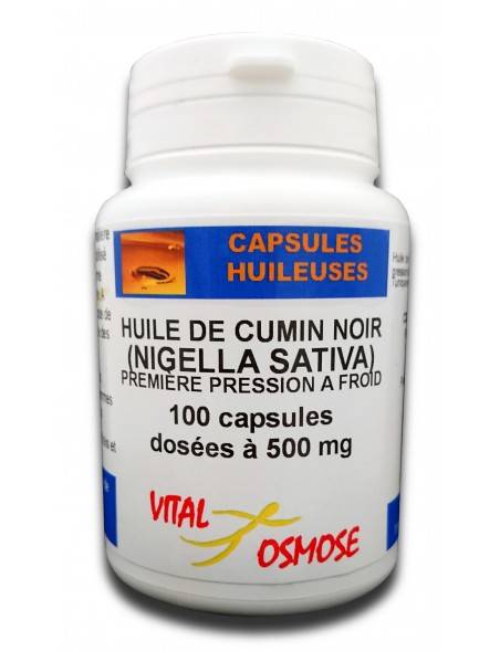 HUILE DE CUMIN NOIR BIO* 500mg